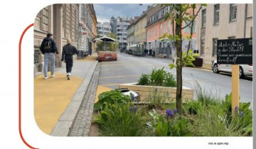 Bild eines gesunden Straßenraums